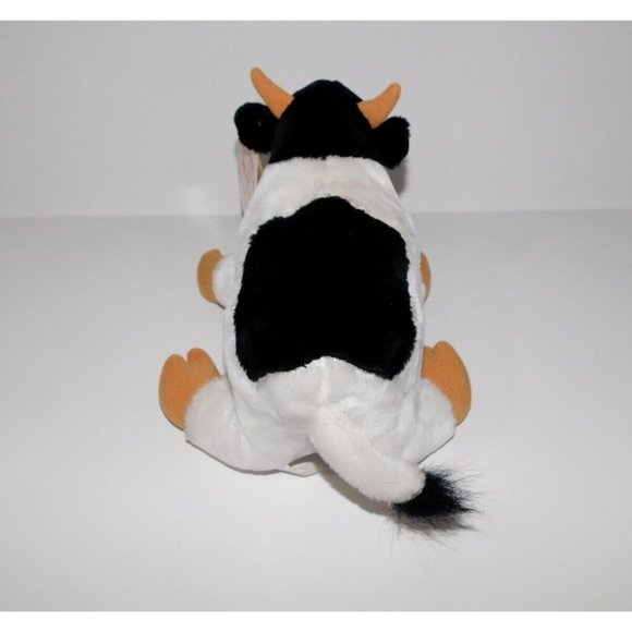 VTG 1987 Squeez-Ems Clarence The Cow 12" Plush With Sound Squeeze Me To Hear Me - Picture 7 of 8